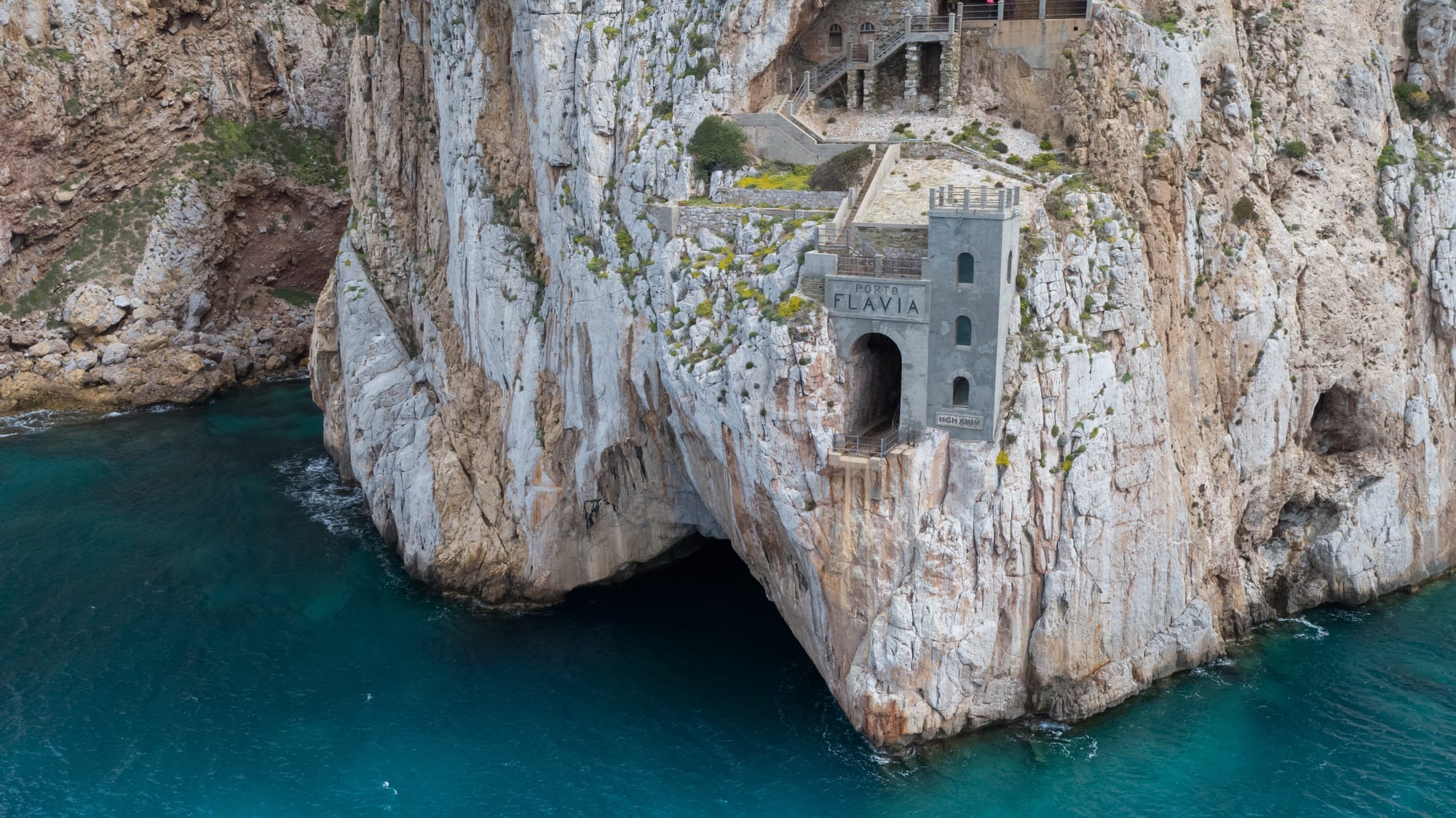 Antica miniera nel distretto del Sulcis-Iglesiente